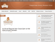 Tablet Screenshot of istasyonlaw.com